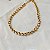 Colar Morena Canela riviera cristais swarovski ouro vintage semijoia - Imagem 5