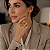Anel Ajustável Retangular com Strass Black Diamond Ouro Vintage Sheila Morais - Imagem 2