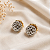 Brinco Duplo com Strass Ouro e Prata Vintage Sheila Morais - Imagem 3