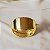 Pulseira Palone Design curvado ouro semijoia - Imagem 3