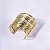 Bracelete Palone Design fios ouro semijoa - Imagem 6