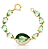 Pulseira de Gota em Cristais e Zircônias Ouro com Fecho Boia - Imagem 1