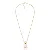 Colar Perfumeiro com Quartzo Rosa Ouro - Imagem 1