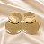 Brinco de Pressão Duplo Disco Ouro - Imagem 1
