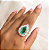 Anel Moissanite Princesa Fusion Turmalina - Imagem 2