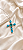 Colar Crucifixo Moissanite Turquesa com Fusion Turmalina em Prata 925 Elaine Palma - Imagem 4