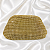 Bolsa Clutch com Strass Dourado com Alça Removível para Festa - Imagem 1