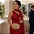 Bolsa Clutch com Strass Dourado com Alça Removível para Festa - Imagem 2