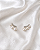 Brinco Ear Cuff Moissanite com Pérolas Achatadas em Prata 925 - Imagem 1
