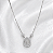 Colar Moissanite Nossa Senhora das Graças em Prata 925 - Imagem 1