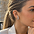 Brinco Ear Hook com Zircônias Semijoia - Imagem 2