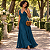 Bolsa Clutch com Pétalas Bronze para Festa - Imagem 2