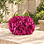 Bolsa Clutch com Pétalas Fúcsia para Festa - Imagem 3