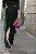 Bolsa Clutch com Pétalas Fúcsia para Festa - Imagem 3