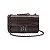 Bolsa Isla Anne Pequena Couro Croco Café - Imagem 1