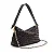Bolsa Isla Ísis Woven Shoulder Couro Tressê Pequene Preta - Imagem 3