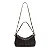 Bolsa Isla Ísis Woven Shoulder Couro Tressê Pequene Preta - Imagem 4