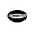 Presilha oval francesa Finestra preta F2809P - Imagem 4