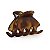 Piranha de cabelo francesa Finestra animal print N313TK - Imagem 4