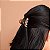 Piranha de cabelo francesa Finestra marrom strass N313/2S - Imagem 2
