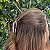 Piranha de cabelo grande Bianca marrom 05 003 - Imagem 2