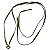 Colar choker Claudia Arbex cristal semijoia - Imagem 3