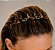 Tiara acrílico Bianca Gabriela animal print 20 146 - Imagem 3