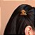 Piranha de cabelo francesa Finestra dourado fosco N341dou - Imagem 2