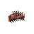 Piranha de cabelo francesa Finestra marrom N293 - Imagem 1