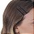 Grampo de cabelo cristal redondo preto par - Imagem 2