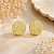 Brinco Botão Leticia Sarabia com Cristais Amarelo Jonquil - Imagem 8