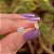 Brinco mini flor zircônia ouro semijoia 11A07085 - Imagem 3