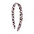 Tiara acrílico Bianca animal print 20 004 - Imagem 1