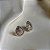 Brinco gota zircônia ródio semijoia 18K07039 - Imagem 3