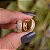 Brinco argolinha zircônia ouro semijoia 18k10019 - Imagem 3