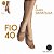 Meia Selene Sapatilha Fio 40 - 2 Pares - Imagem 1