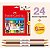 ECOLAPIS DE COR CARAS E CORES 24 CORES + 3 -  FABER CASTELL - Imagem 1