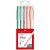 KIT CANETA TRILUX STYLE COLORS PASTEL COM 5 UNIDADES - FABER CASTELL - Imagem 1