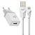 Kit Carregador Parede Universal Usb + Cabo Lightning Kt810wc - Imagem 1