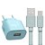 Kit Carregador Micro Usb ELG Kt510wlbe 1m - Imagem 1