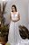 Vestido de Noiva Minimalista com Decote Transparente - KATRIN - Imagem 5