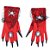 Fantasia Luva com Unhas Postiças Vermelhas - Dia das Bruxas - Imagem 1