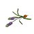 Hyacinth ou Jacinto Roxo com Bulbo Permanente - Imagem 2