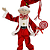 Duende de Natal com Pirulito - Imagem 2