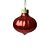 Enfeite de Árvore de Natal Cebola Vermelho - Imagem 1