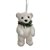 Enfeite para Árvore de Natal Urso Polar com Guirlanda - Imagem 1