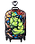 Mochila Rodinhas 3D Hulk Marvel - Maxtoy - Imagem 1
