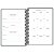 Agenda Executiva Espiral Diaria 12,9 x 18,7 cm Napoli Permanente - Imagem 2