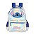 Mochila Luxcel Stitch Infantil Prata Holografica - Imagem 1