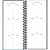 Agenda Executiva Espiral Diária 11,9 x 27,5 cm Comercial Ideale 2027 Tilibra - Imagem 4